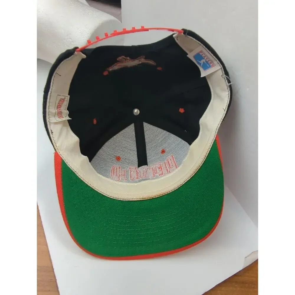 Cal Ripken‎ Jr #8 Baseball Hat Vintage Snap Back By Nutmeg Mills, Embroidered.